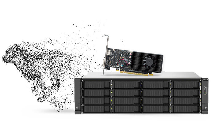 Ổ lưu trữ mạng NAS Qnap TS-1673AU-RP-16G