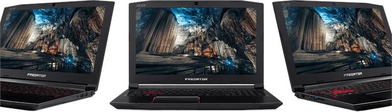 Laptop Acer Predator Helios PH315-51-759Y(NH.Q3FSV.004), VGA 6GB