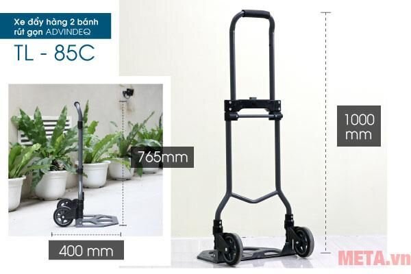 Xe đẩy hàng 2 bánh rút gọn Advindeq TL-85C