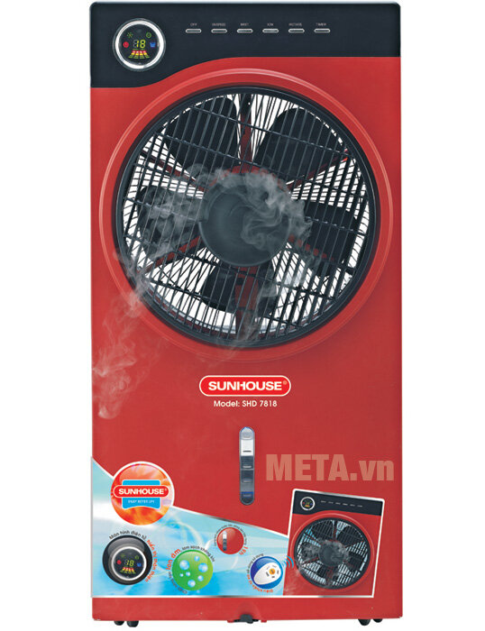 Quạt phun sương Sunhouse SHD-7818
