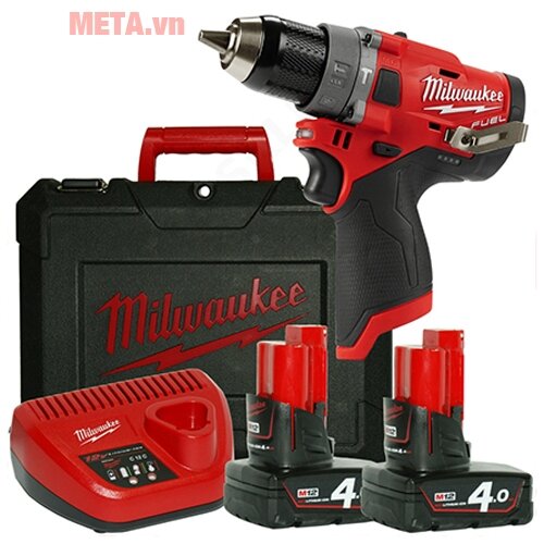 Máy khoan pin 12V Milwaukee M12 FPD-402C
