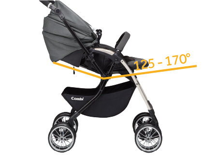 Lưng ghế xe đẩy 2 chiều Combi Umbretta Premium 