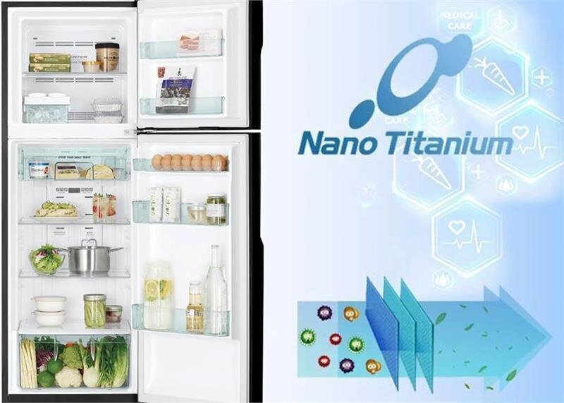 Tủ lạnh Hitachi H310PGV7(BSL) - 260L Inverter