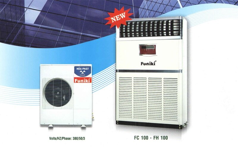 Điều Hòa Tủ Đứng Funiki 100.000 BTU 2 Chiều FH100MCC thiết kế