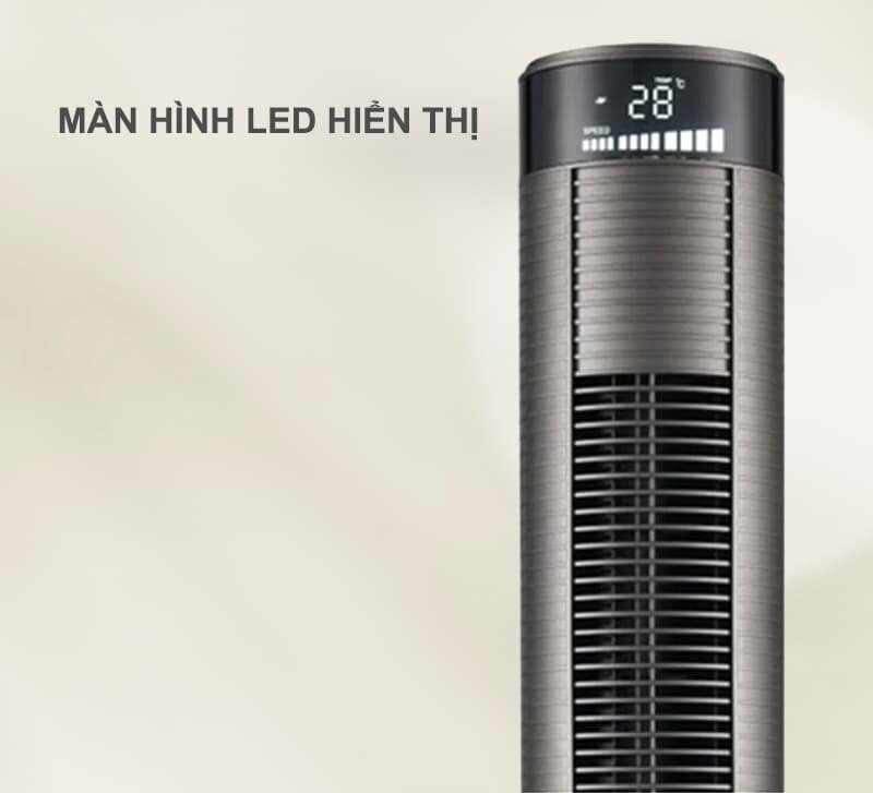 Quạt tháp Shimono SM-TF46LE có màn hình hiển thị nhiệt độ