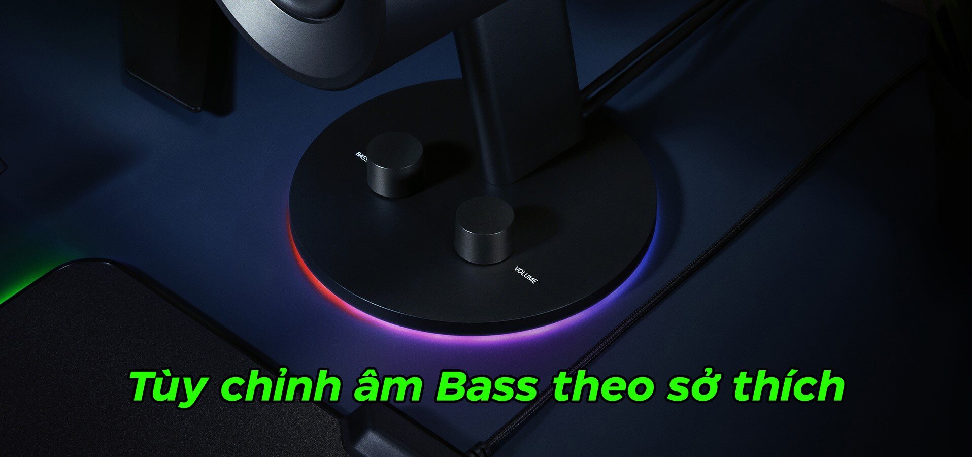 Loa vi tính Razer Nommo Chroma - 2.0 - Màu đen