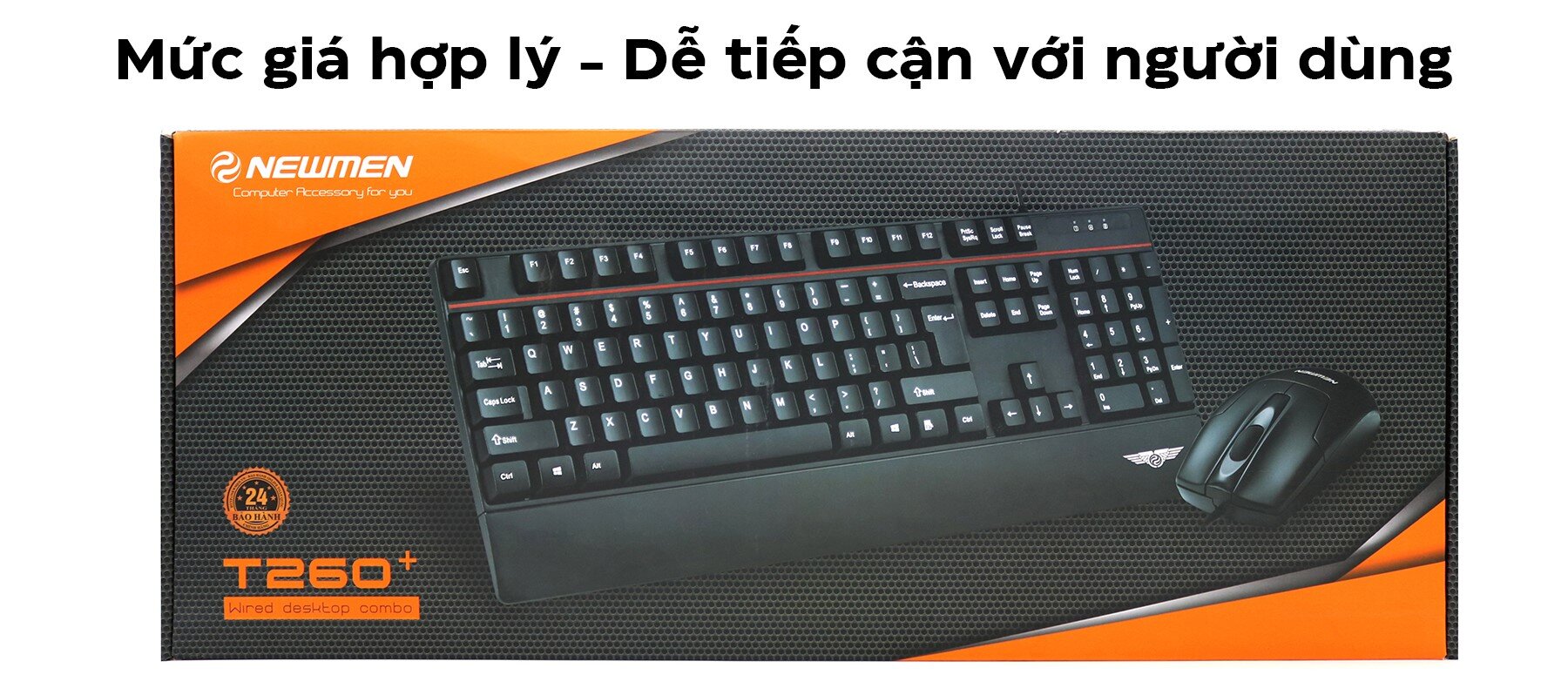 Bộ bàn phím chuột Newmen T260