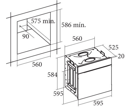 Lò nướng Cata LC 840 BK 70 lít