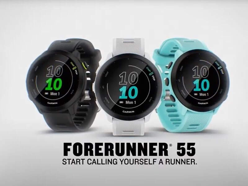 Đồng hồ thông minh Garmin Forerunner 55 thiết kế