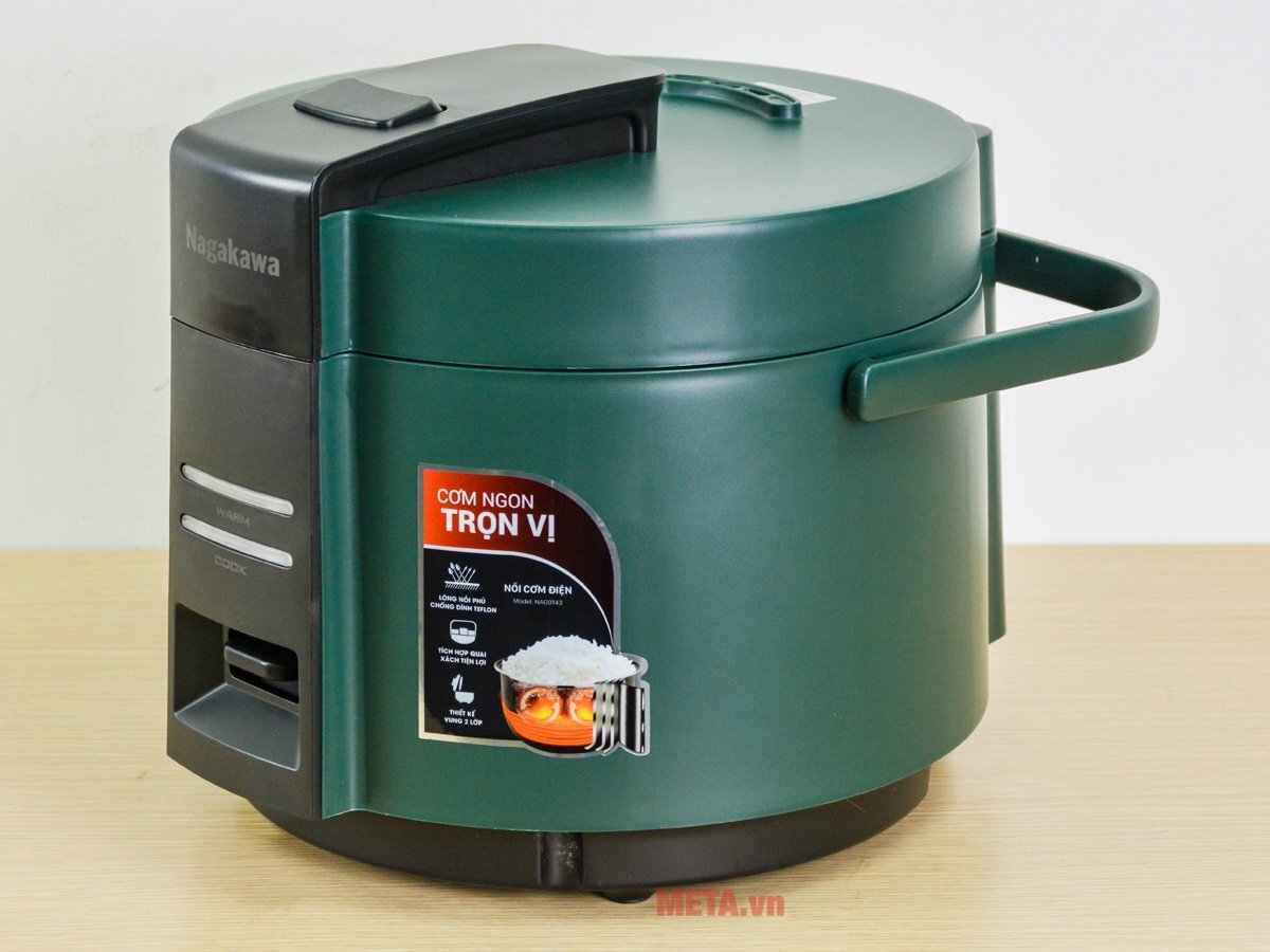 Nồi cơm điện Nagakawa NAG0143 dung tích 1.8 lít