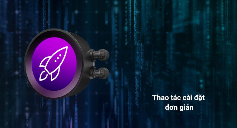 Tản nhiệt CPU AIO NZXT Kraken Z73 (360mm) | Thao tác cài đặt đơn giản