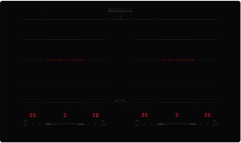 Bếp từ Zemmer IH INTELIGENCI SENSOR PRO MAX  có 2 vùng nấu giúp làm nóng và nấu ăn nhanh chóng