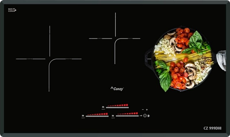 Bếp từ âm 3 vùng nấu Canzy CZ-999DHI