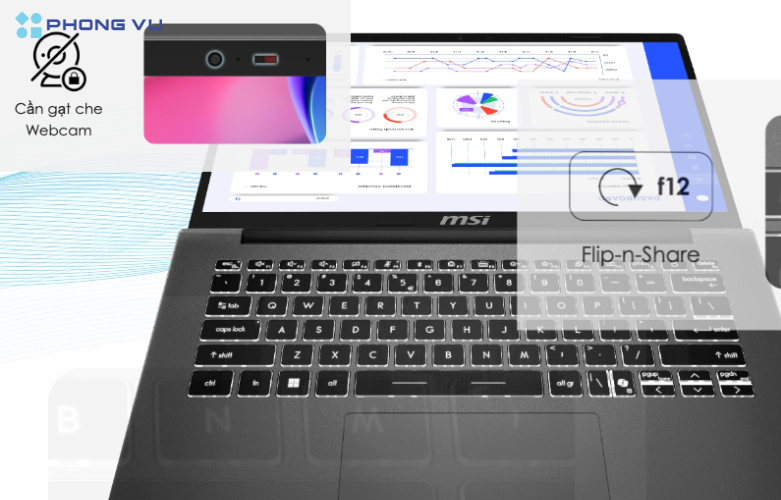 Bạn cũng có thể ngắt camera của laptop bằng cần gạt vật lí