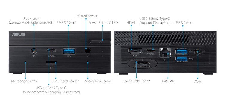 Máy tính mini Asus PN51-E1-B-B5244MV