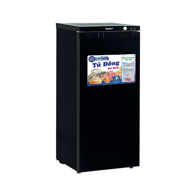 Tủ đông Sanaky inverter 5 ngăn 180 lít VH-180VD3