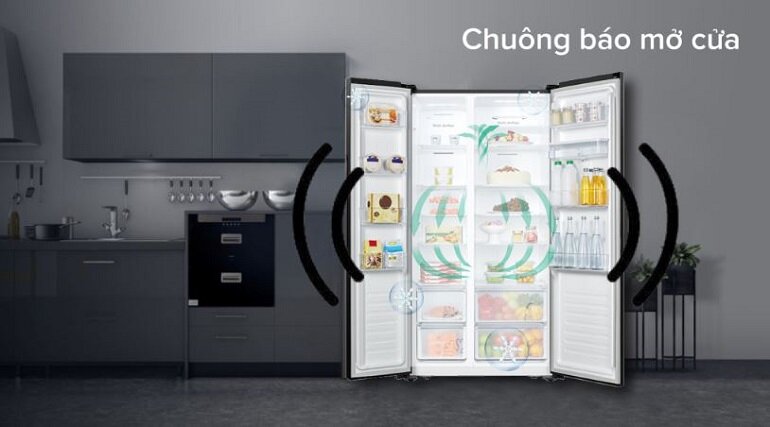 Tủ lạnh Casper Inverter 550 lít RS-570VBW