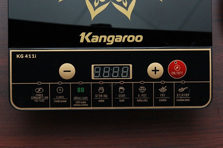 Bếp từ dương 1 vùng nấu Kangaroo KG411i