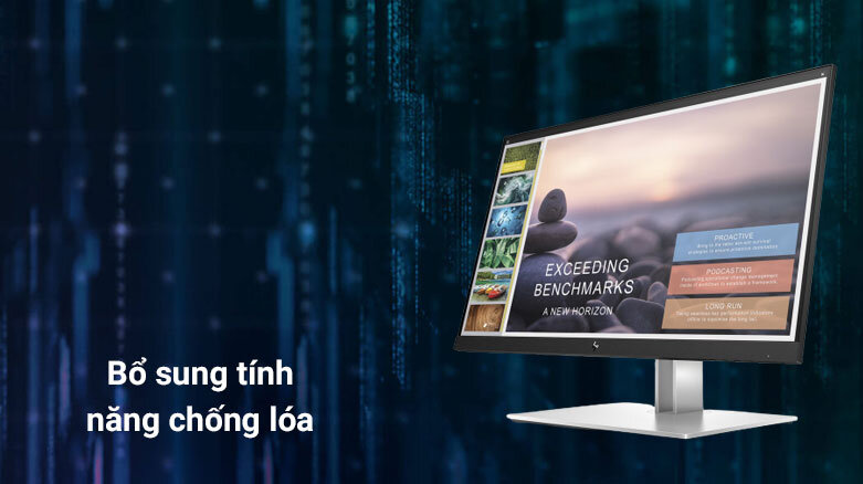 Màn hình LCD HP 23 inch E24t G4 | Bổ sung tính chống lóa