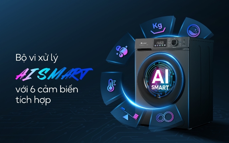 Máy giặt Casper Inverter 12.5 kg WF-D125VGR1 3 Máy giặt Casper Inverter 12.5 kg WF-D125VGR1