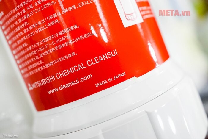 Thiết bị lọc nước Cleansui trên bồn rửa Z9E/ET101