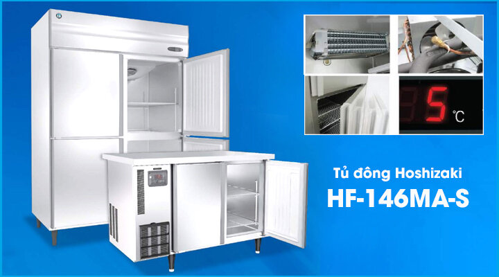 Tủ đông Hoshizaki 4 cánh 1011 lít HF-146MA-S