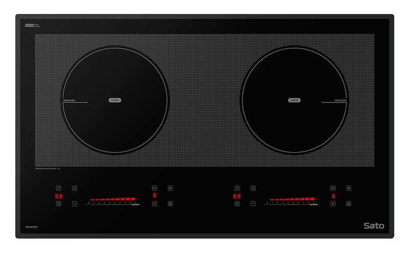 Bếp điện từ Sato SIH589 N5 thiết kế hiện đại, chắc chắn (Ảnh: Sato).