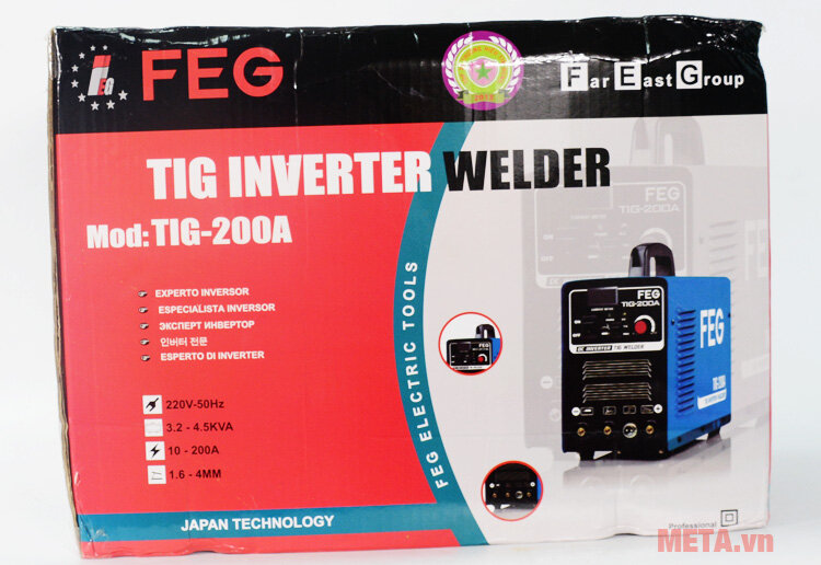 Máy hàn inox, que FEG TIG 200A