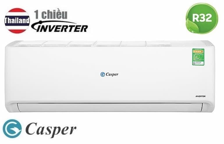 Điều hòa Casper Inverter 12000 BTU 1 chiều HC-12IA33 gas R-32