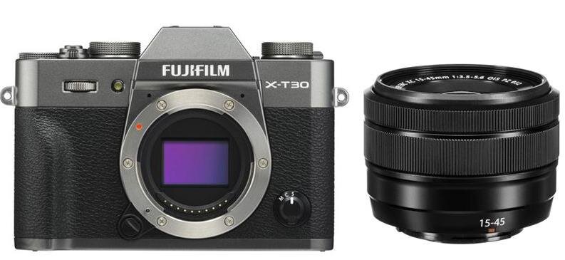 Máy Ảnh Fujifilm X-T30 Kit XC15-45 MM F 3.5.5.6 OIS PZ (Xám Than)