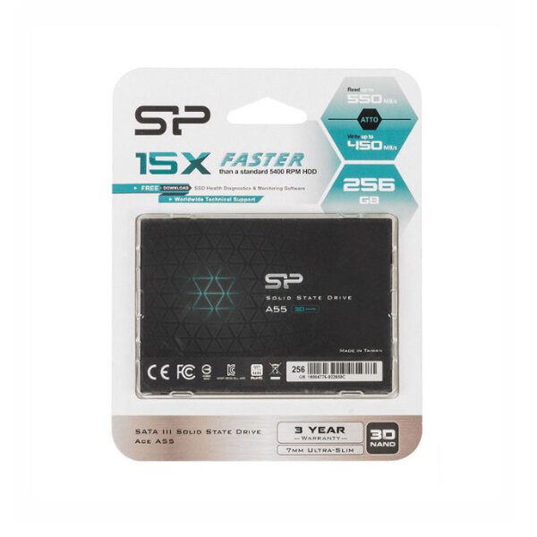 Ổ SSD Silicon SP256GBSS3A55S25 A55 256G