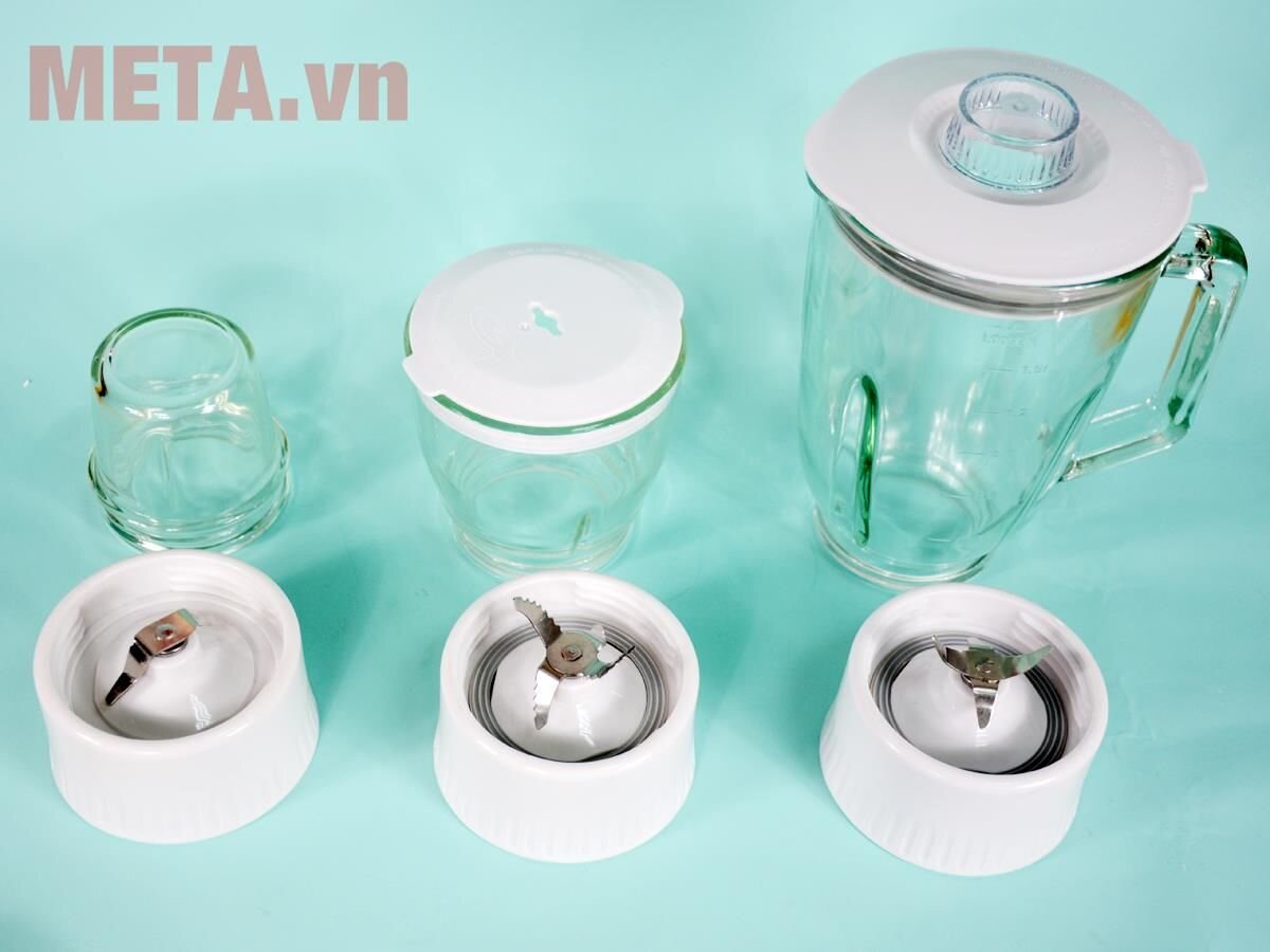 Máy xay sinh tố 3 cối Sunhouse SHD5580