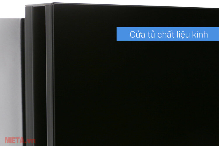 Tủ lạnh Aqua Inverter 301 lít AQR-IG316DN mặt gương