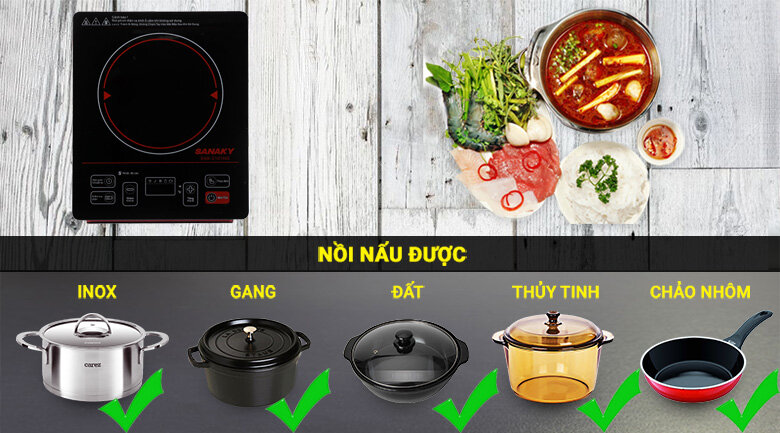 Bếp hồng ngoại Sanaky SNK-2101HG