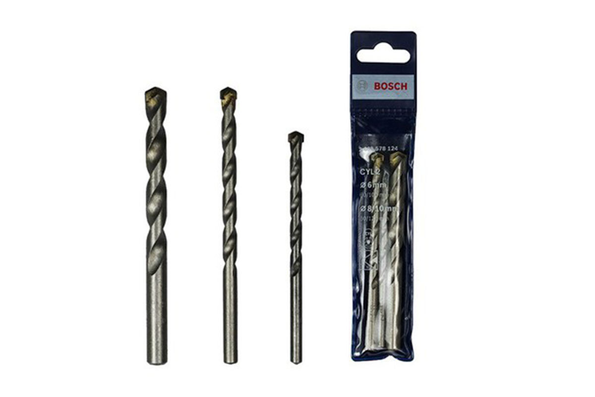 Bộ 3 mũi khoan tường Concrete Bosch 2608578124