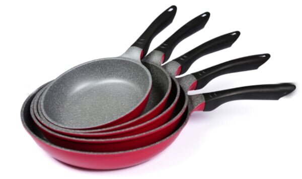 Chảo có kích thước đa dạng