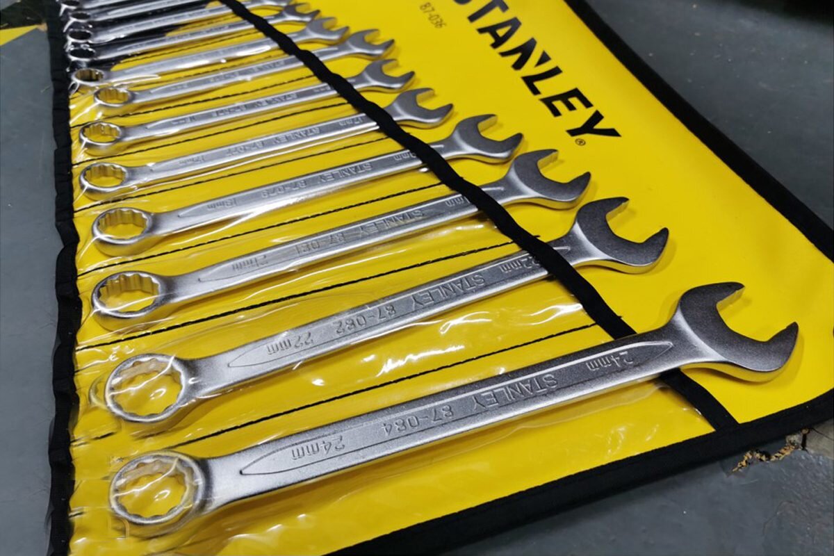 Cờ lê vòng miệng hệ mét (bộ 14c) Stanley 87-036-1