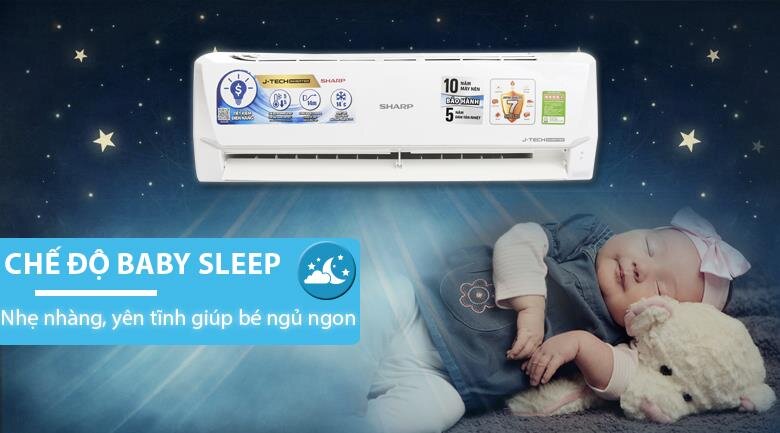 Điều hòa 1 chiều Inverter Sharp AH-X9VEW 9.000BTU