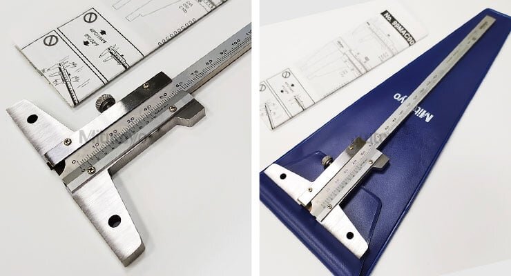 Thước đo độ sâu cơ khí Mitutoyo 527-201 Thước đo độ sâu cơ khí Mitutoyo 527-201