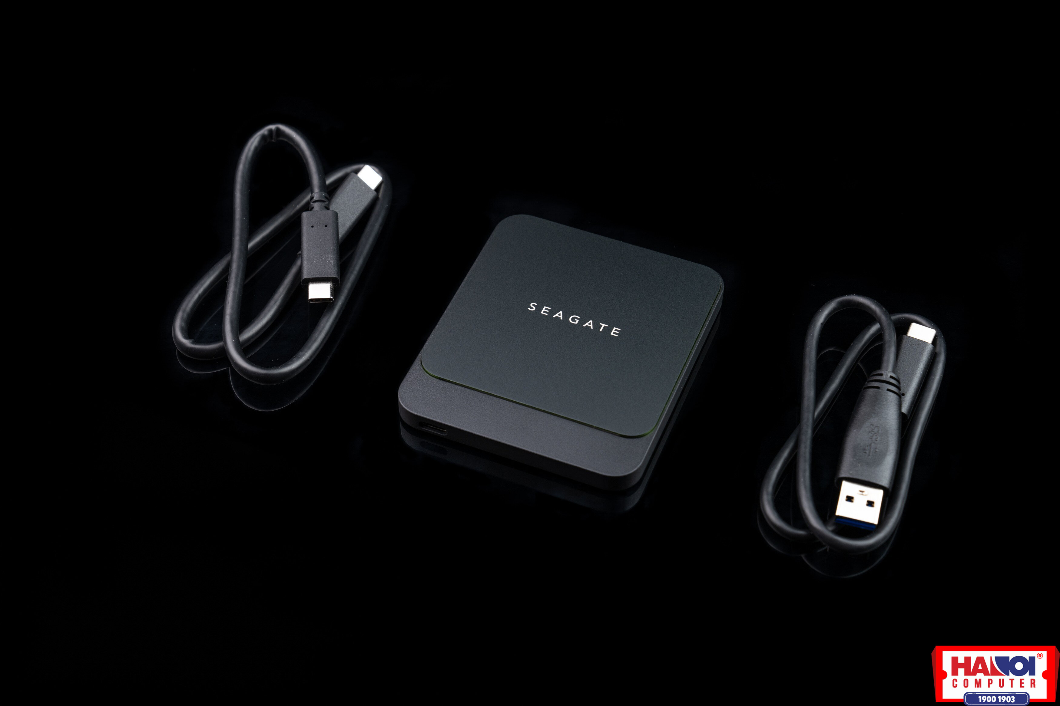 Ổ cứng gắn ngoài SSD 500GB USB-C 2.5 inch Seagate Barracuda Fast Đen - STJM500400