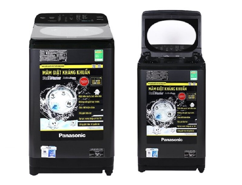Máy giặt Panasonic 9 Kg NA-F90A9BRV thiết kế