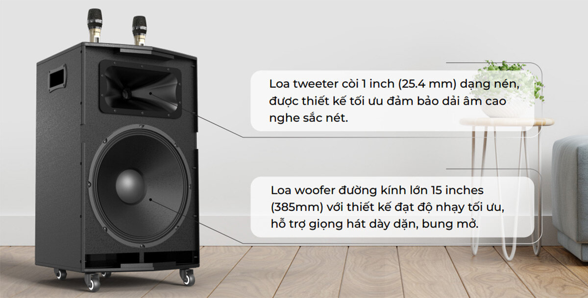 Hệ thống loa thành phần chất lượng