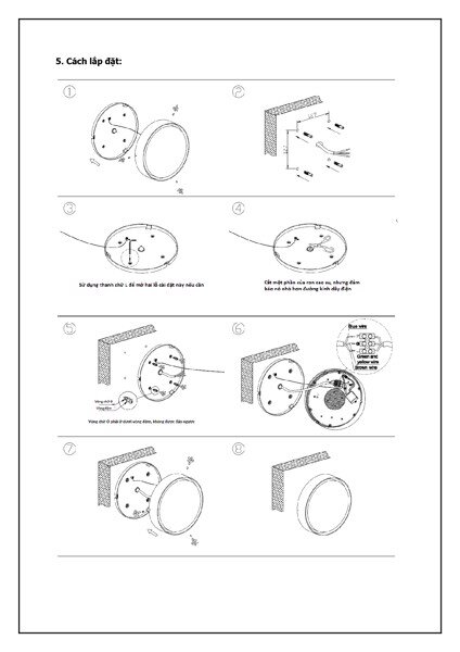 Đèn trần LED trang trí Panasonic HH-LM500388 (Sao chép)