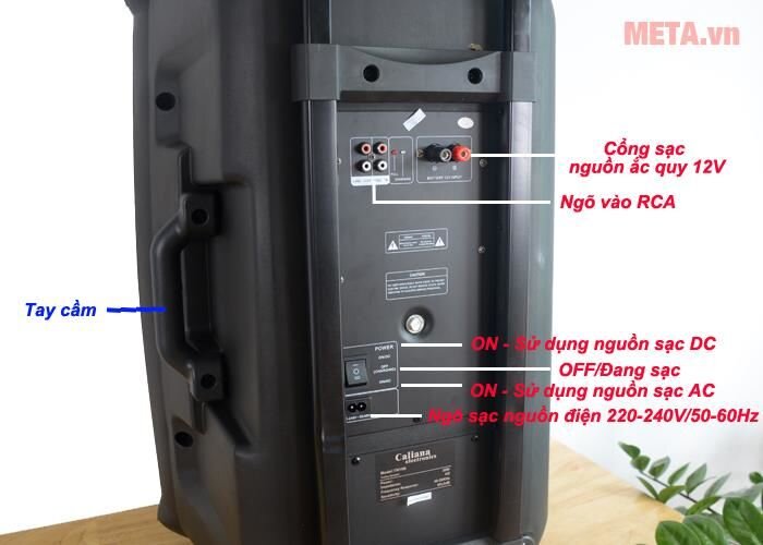 Loa kéo di động Caliana TN15B