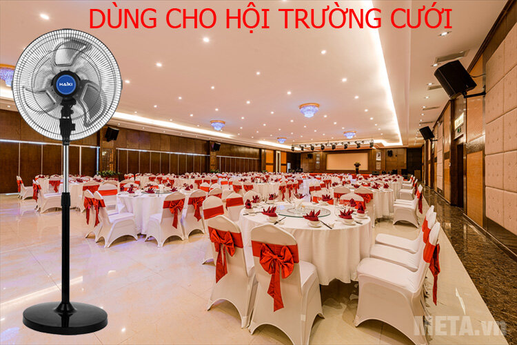 Quạt cây công nghiệp cánh tai voi HAIKI HK450V Quạt cây công nghiệp cánh tai voi HAIKI HK450V