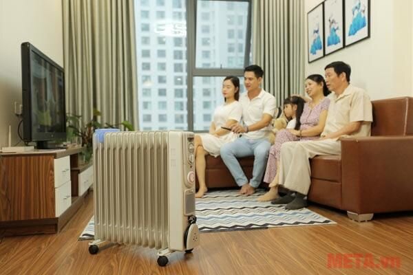 Máy sưởi dầu FujiE OFR5513 - 13 thanh sưởi