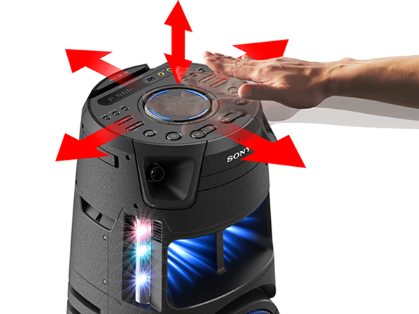 Dàn âm thanh HIFI Sony MHC-V43D//M1 SP6 có tính năng điều khiển bằng cử chỉ