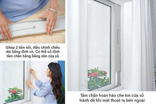 Hướng dẫn lắp đặt Máy lạnh di động FujiHome PAC10 Máy lạnh di động FujiHome PAC10