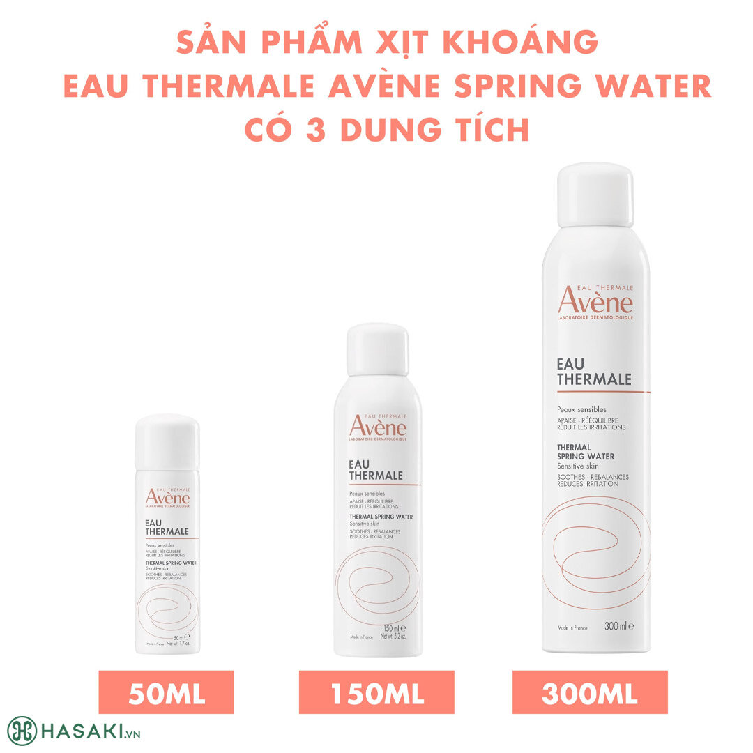 Sản phẩm Avène Thermal Spring Water hiện đã có mặt tại Hasaki