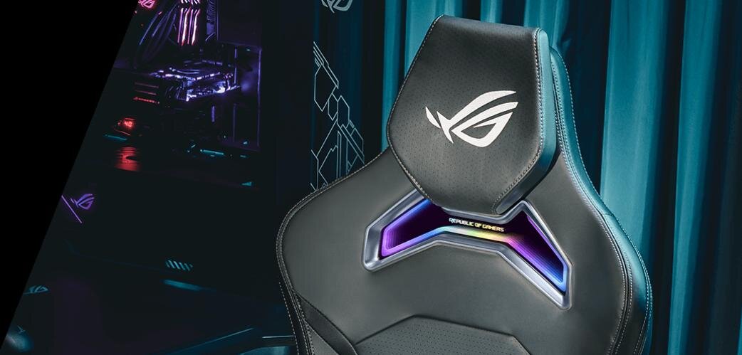 Ghế Game ASUS SL301 ROG CHARIOT X RGB BK 6